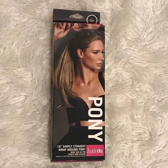 Hairdo 18” wrap around pony, midnight brown - Picture 2 of 7